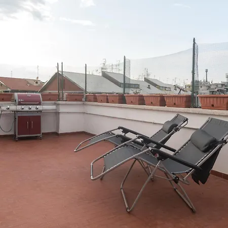 דירה Tiburtina Station Rooftop Angel Joy With Private Terrace - Superattico Con Terrazzo Privato